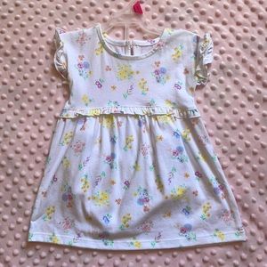 Wonder Nation Dress and Bloomer set floral 18 months new